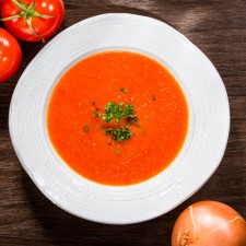Soupe tomate sans gluten